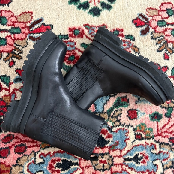 Loeffler Randall Toni Lug Sole Platform Boots - Picture 4 of 4